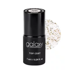 Top Coat No Cleanse UV/LED - Crushed Gold Diamond