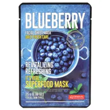 Sheet Tone-up Mask DERMAL Superfood Blueberry