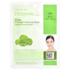 Sheet Soothing Mask DERMAL Collagen Essence Cica