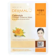 Sheet Nourishing Mask DERMAL Collagen Essence Calendula