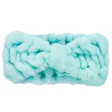 Plišana traka za kosu - Mint