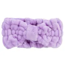 Plush Headband - Lavender