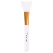 Silicone Facial Mask Brush with Flat Tip SPA NATURAL White