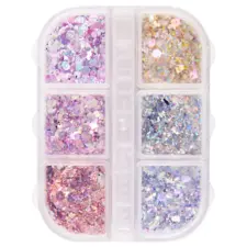 Nail Glitter ASNGP104-05 Mix