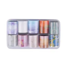 Nail Transfer Foils TF107-76 Mix 10/1