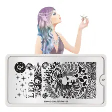 Stamping Nail Art Image Plate MOYOU Zodiac 07