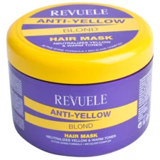 Ljubičasta maska za plavu kosu REVUELE Anti-yellow blond