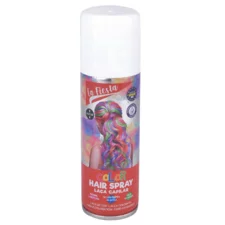 Color Hair Spray LA FIESTA White 125ml