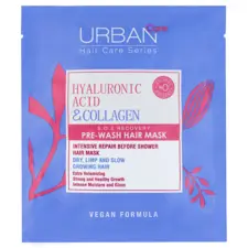 Pre-wash Hair Mask for Dry and Limp Hair URBAN CARE Hyaluronic Acid & Collagen