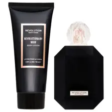 Set EDT & Body Lotion MAKEUP REVOLUTION Revolutionary Noir