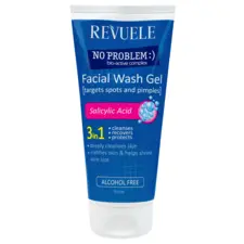 Gel za čišćenje problematične kože lica REVUELE 3u1 No Problem