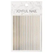 Nail Art Stripes Gold