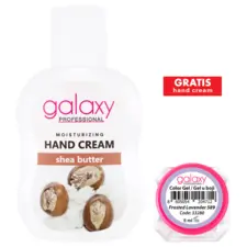 Color Gel Frosted Lavender + Hand Cream Shea Butter Gratis GALAXY 5ml+100ml