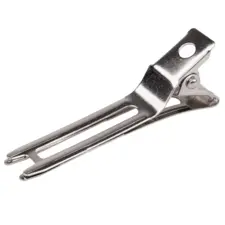 Štipaljke za kosu metalne G017 Srebrne 100/1