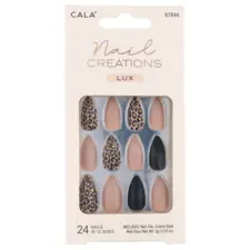 Set of press-on tips CALA Cheetah