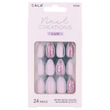 Set of press-on tips CALA Lavender