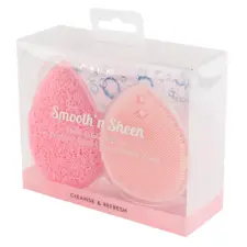 Facial Exfoliating Duo Smooth'n Sheen - Pink