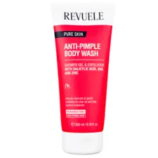 Shower Gel & Exfoliator REVUELE Anti-pimple