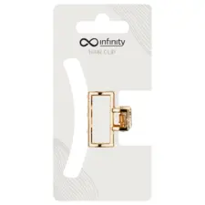 Mini šnala za kosu INFINITY INF374 zlatna