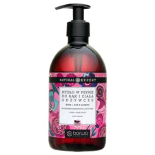Hand & Body Liquid Soap - Rose & Aloe Juice