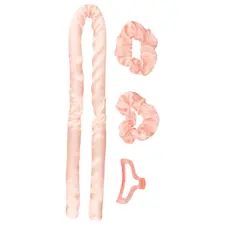 Heatless Hair Curling Set INFINITY Pink