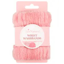 Wrist Washbands - Pink