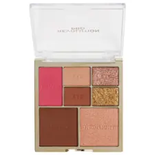 Eye & Cheek Palette REVOLUTION PRO Iconic Medium Deep 12g