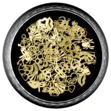 Metal Decoration JS001-2 Gold Ultra Thin