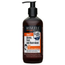 Gel Shampoo 3in1 Beard, Face and Hair Wash - Barber Salon