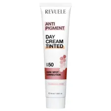 Day Cream Tinted REVUELE Anti Pigment SPF 50