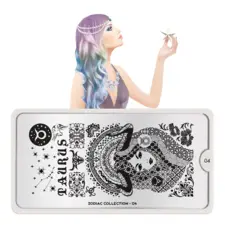 Stamping Nail Art Image Plate MOYOU Zodiac 04