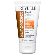 Tinted Face Cream REVUELE Sunprotect Golden Tint SPF 50+