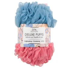 Bath Sponge - Blue and Pink