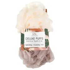 Bath Sponge - Beige and Light Brown
