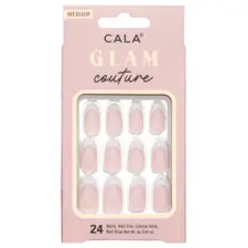 Set of press-on tips CALA Glam Couture French