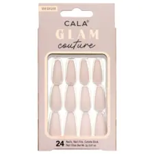 Set of press-on tips CALA Glam Couture Matt