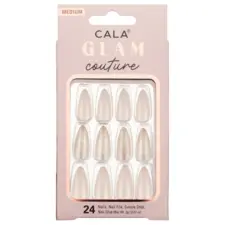 Set of press-on tips CALA Glam Couture Glitter