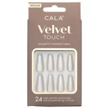 Set of press-on tips CALA Velvet Touch Cateye