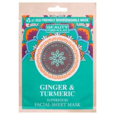 Facial Sheet Mask - Ginger and Turmeric