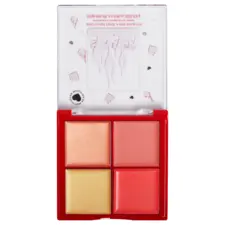 Cream Blush & Highlight Quad I HEART REVOLUTION Sweet Chilli 11g
