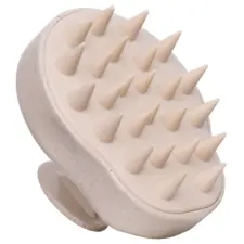 Shampoo and Scalp Massage Brush INFINITY Beige INF469