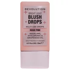 Liquid Blusher MAKEUP REVOLUTION Bright Light Blush Drops Pink Rosie