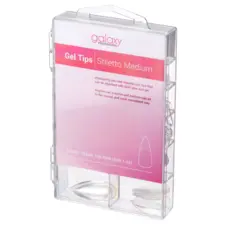 Gel Tips GALAXY Stiletto Medium