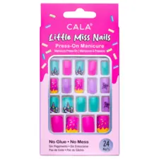 Press-on tips - Liliac & Turquise