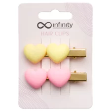 Hair Clips INFINITY INF490 Hearts