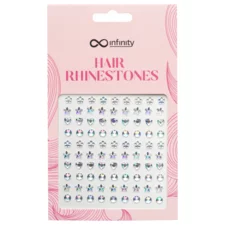Hair Rhinestones INFINITY INF560 Silver/Holographic