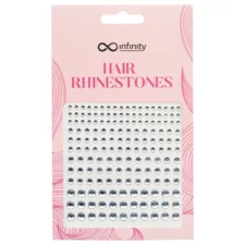 Hair Rhinestones INFINITY INF553 Silver