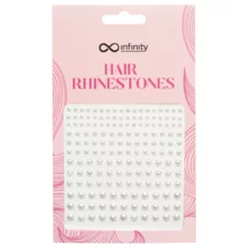 Hair Rhinestones INFINITY INF557 Silver