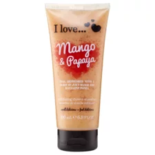 Exfoliating Shower Smoothie I LOVE Mango and Papaya