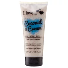 Exfoliating Shower Smoothie I LOVE Coconut and Cream